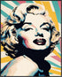 Posterizer 1 pcs- Marilyn Monroe inspired-glam chic retro print-Famous Figures Art Collection-Abstract & Modern Art- Living Room Bedroom Decor- un...